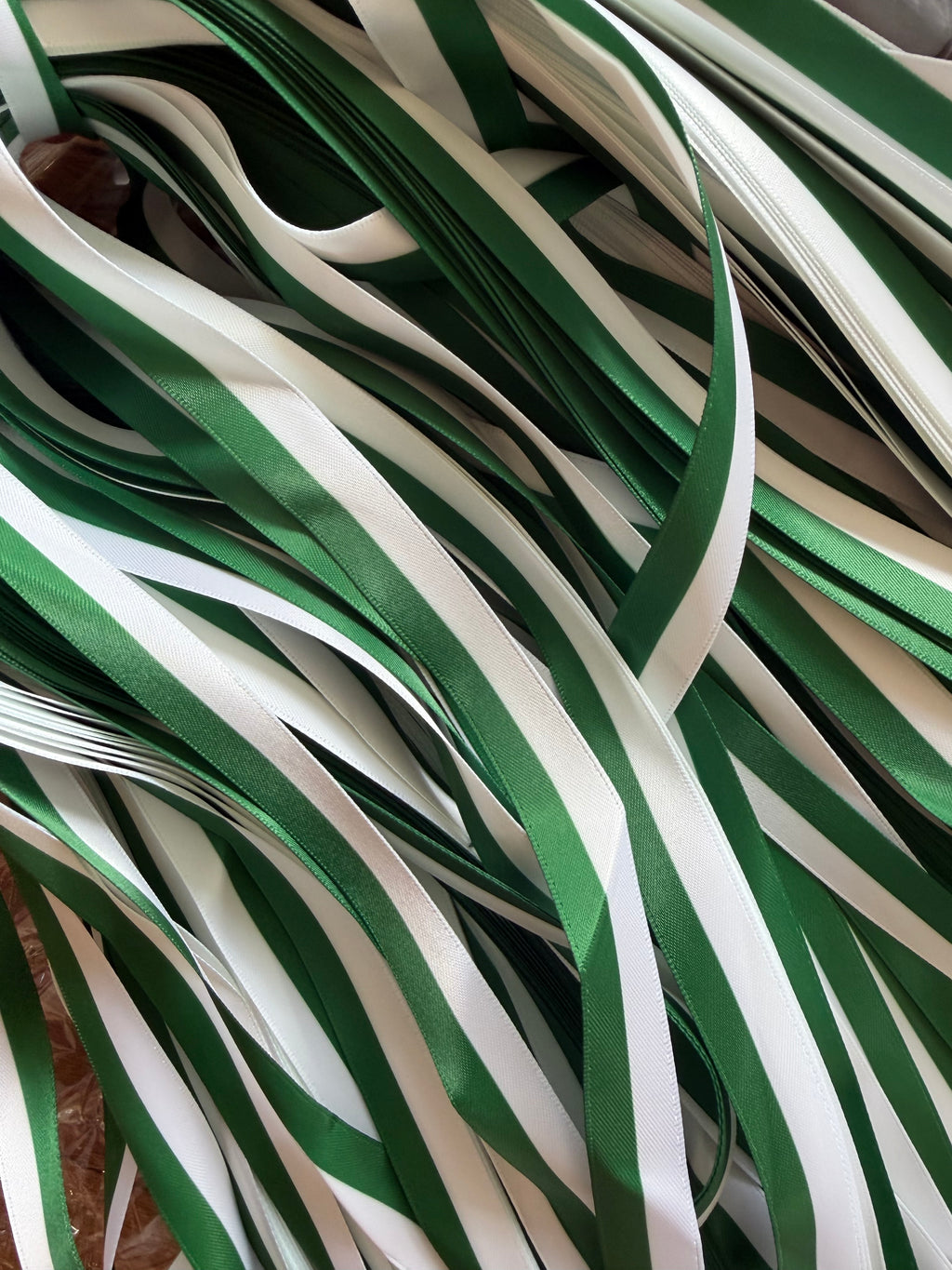 Green and White