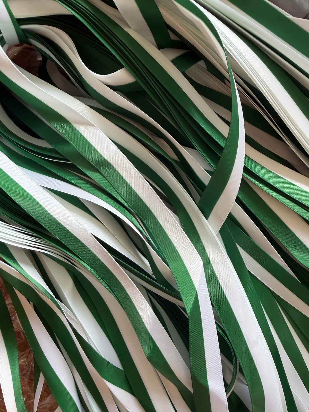 Green and White