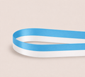 Aqua and White