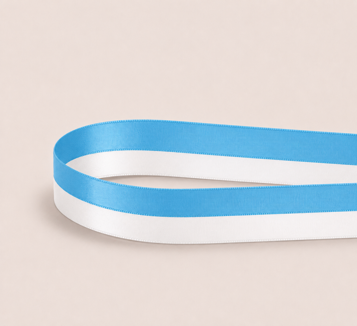 Aqua and White