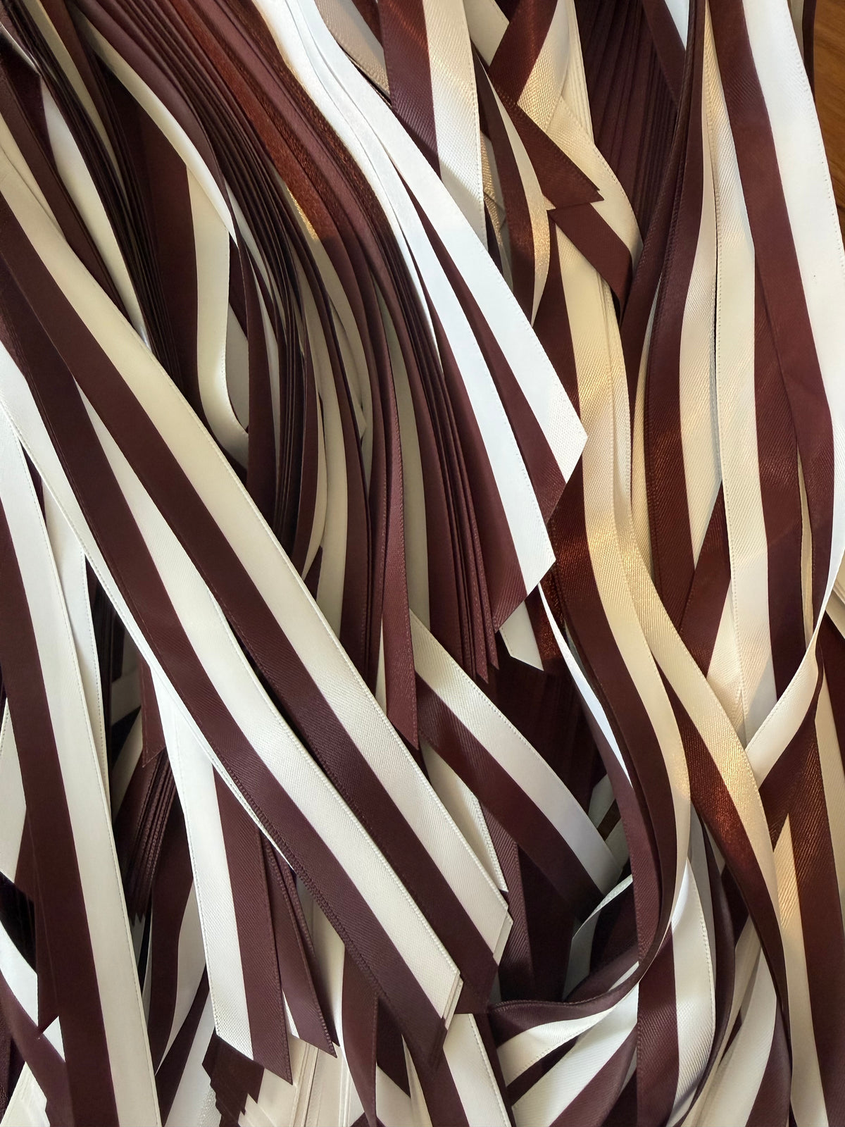 Maroon and White