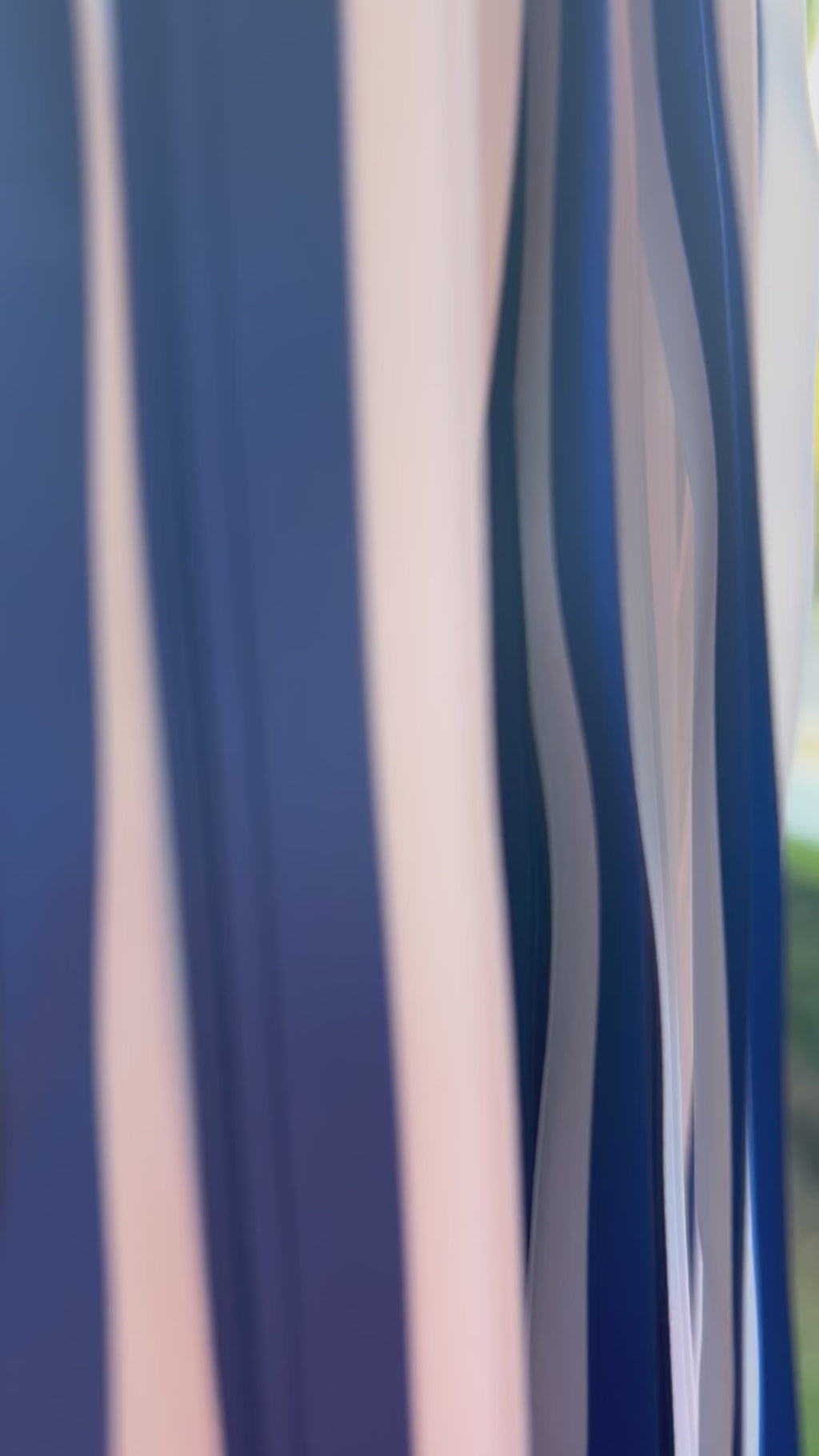 Blue and White
